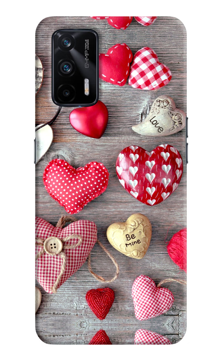 Love Wallpaper Realme X7 Max Back Cover, Hard case