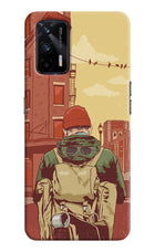Adventurous Realme X7 Max Hard Case Back Cover by Casekaro