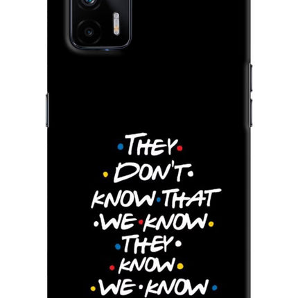 FRIENDS Dialogue Realme X7 Max Hard Case Back Cover by Casekaro