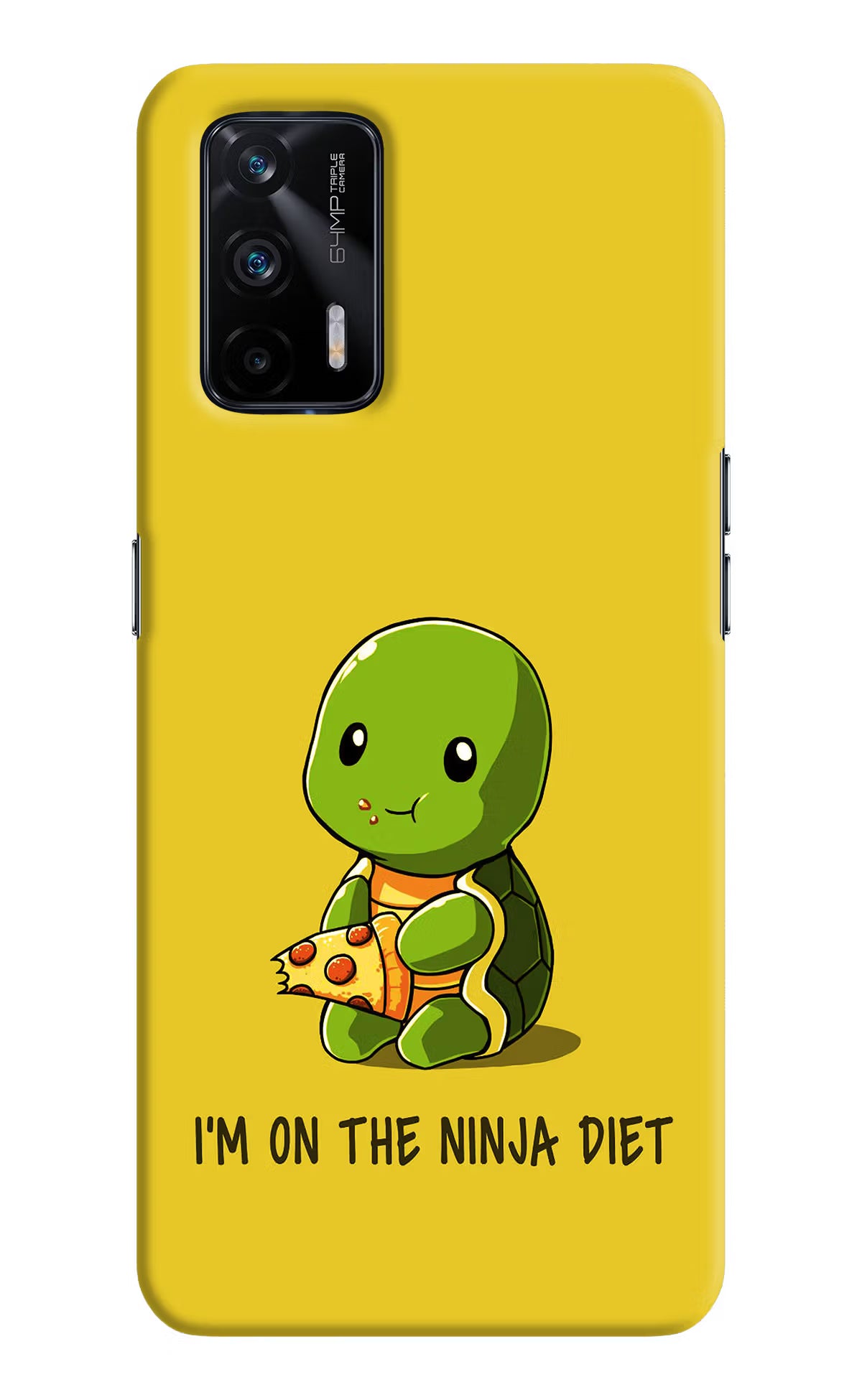 I'm on Ninja Diet Realme X7 Max Hard Case Back Cover by Casekaro