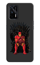 Ironman Throne Realme X7 Max Hard Case Back Cover by Casekaro