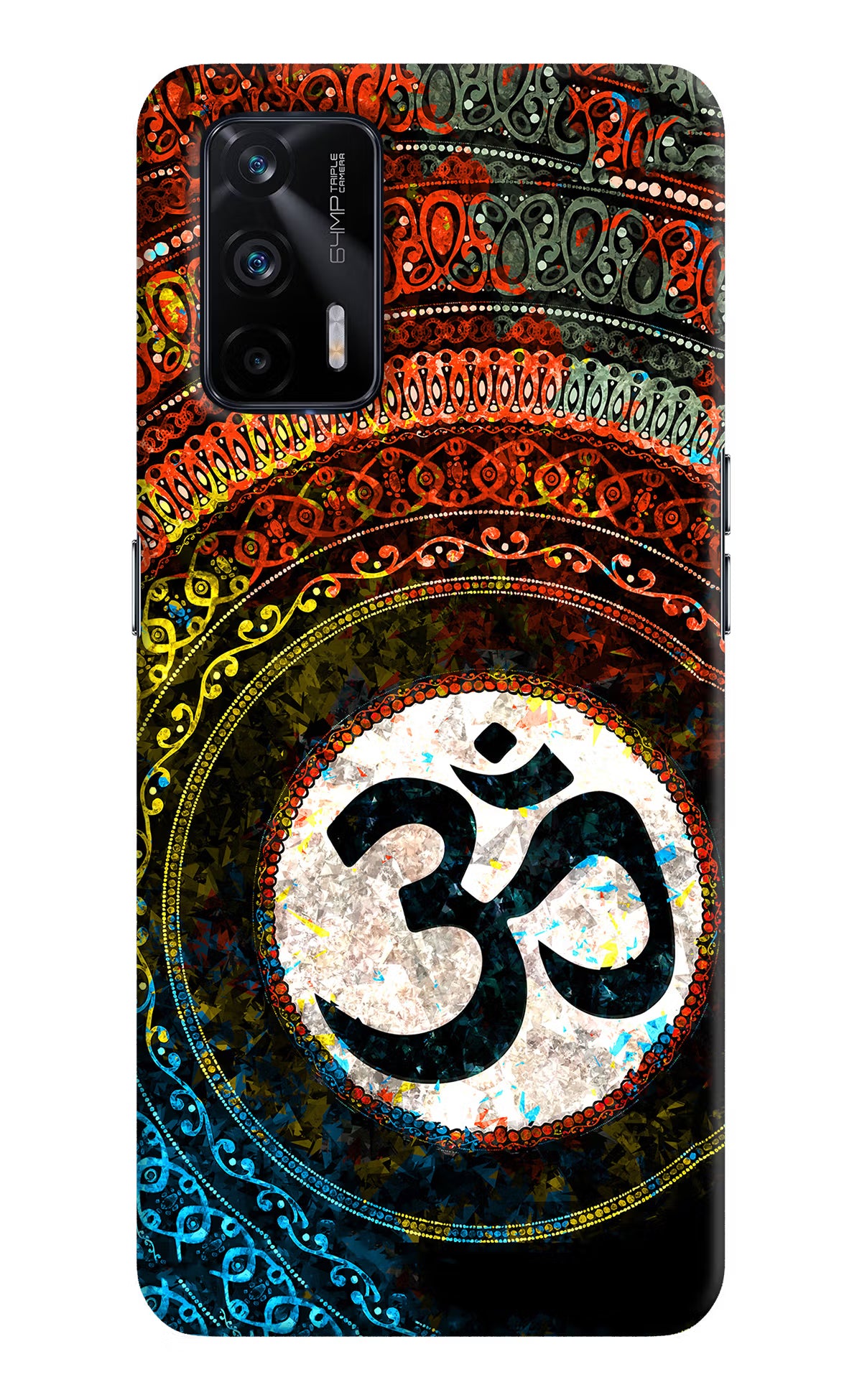Om Cultural Realme X7 Max Hard Case Back Cover by Casekaro