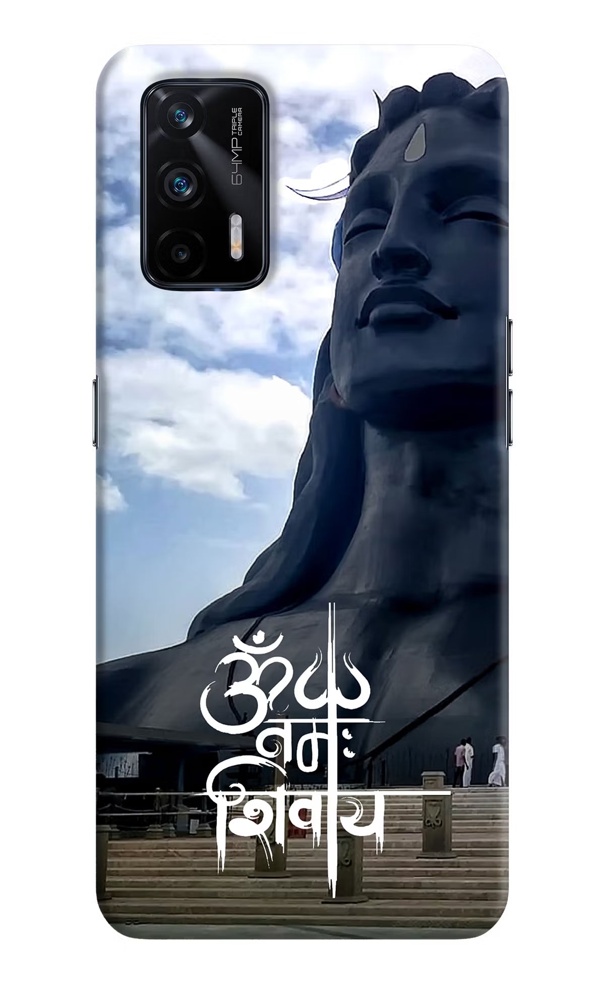 Om Namah Shivay Realme X7 Max Hard Case Back Cover by Casekaro
