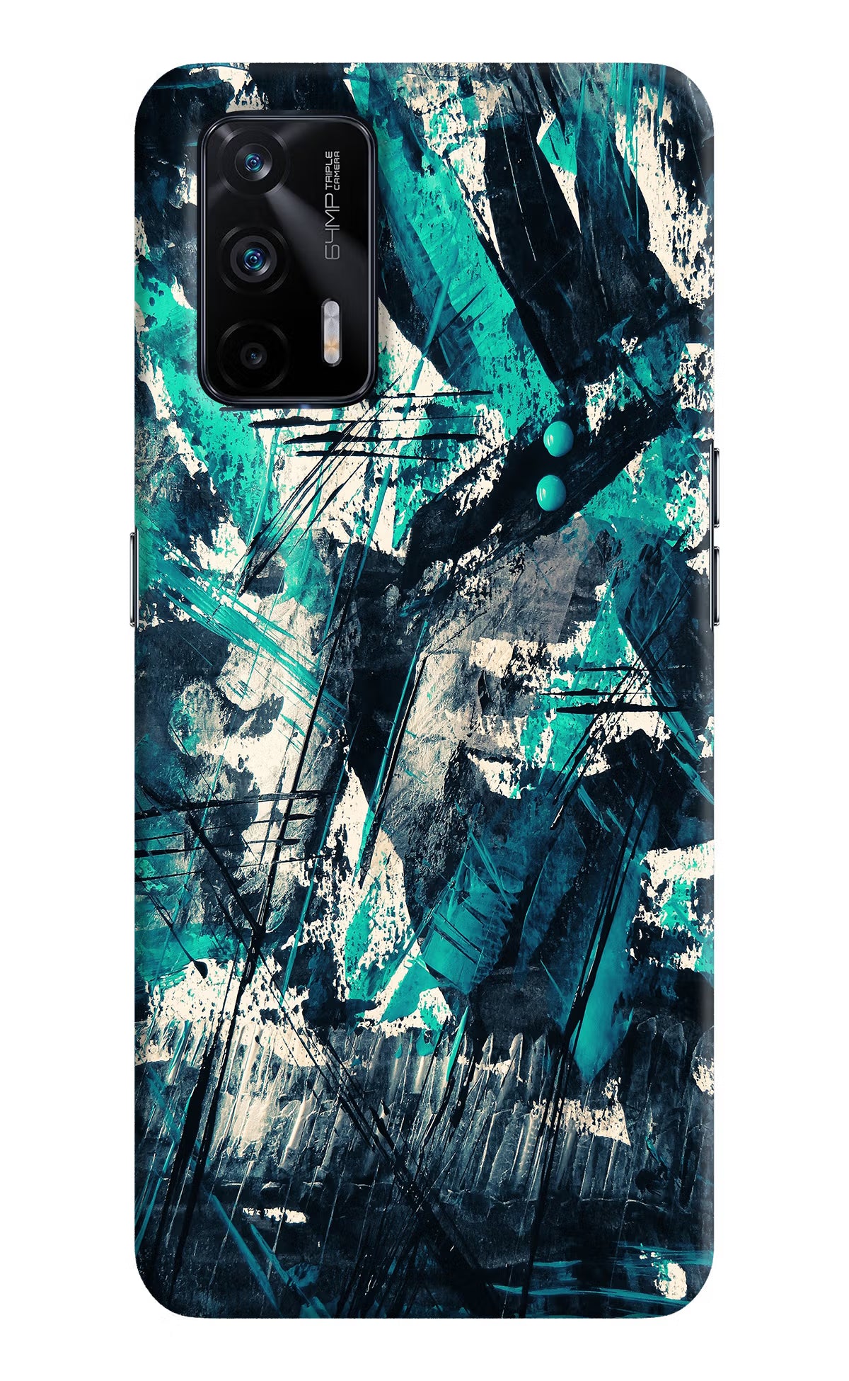 Artwork Realme X7 Max Hard Case Back Cover by Casekaro
