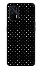 White Dots Realme X7 Max Hard Case Back Cover by Casekaro