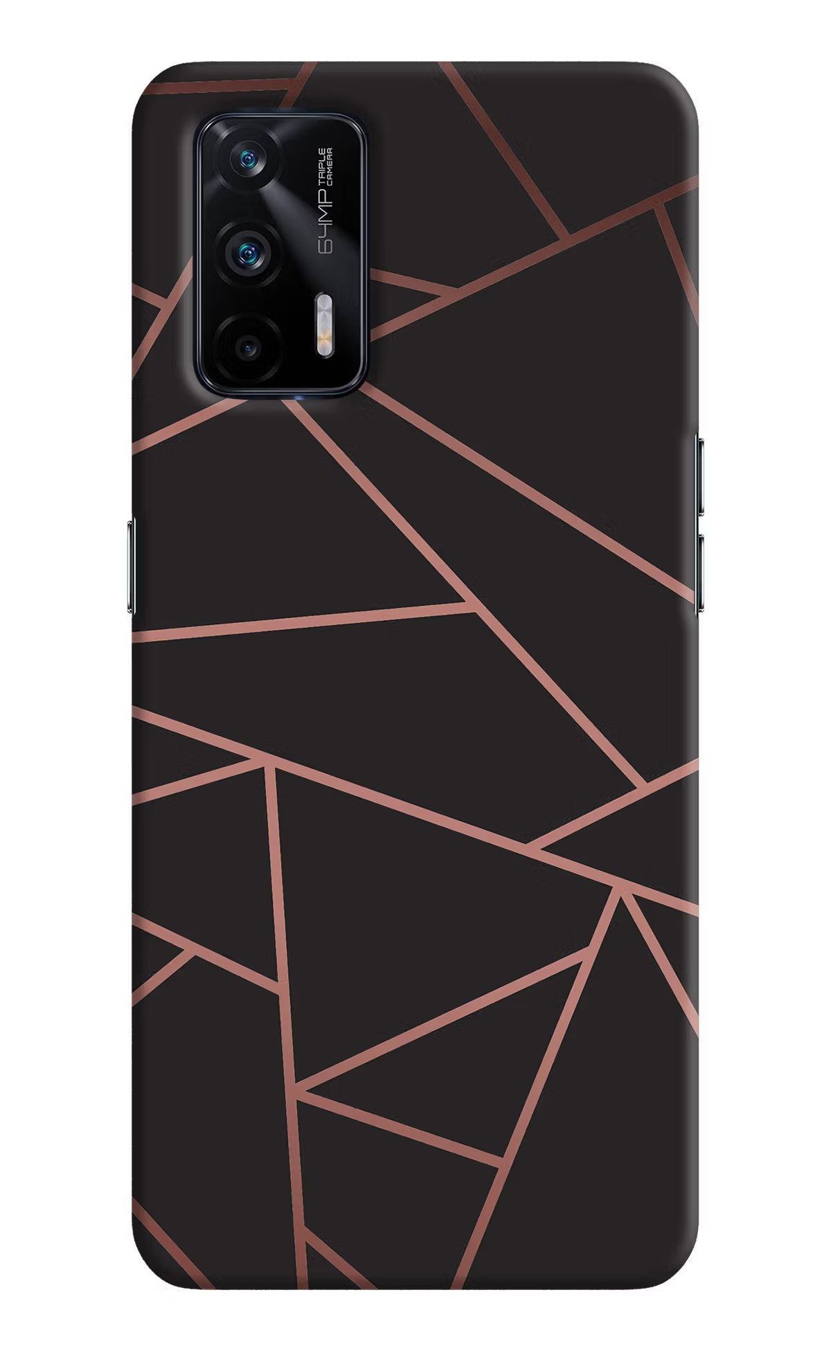 Geometric Pattern Realme X7 Max Hard Case Back Cover by Casekaro
