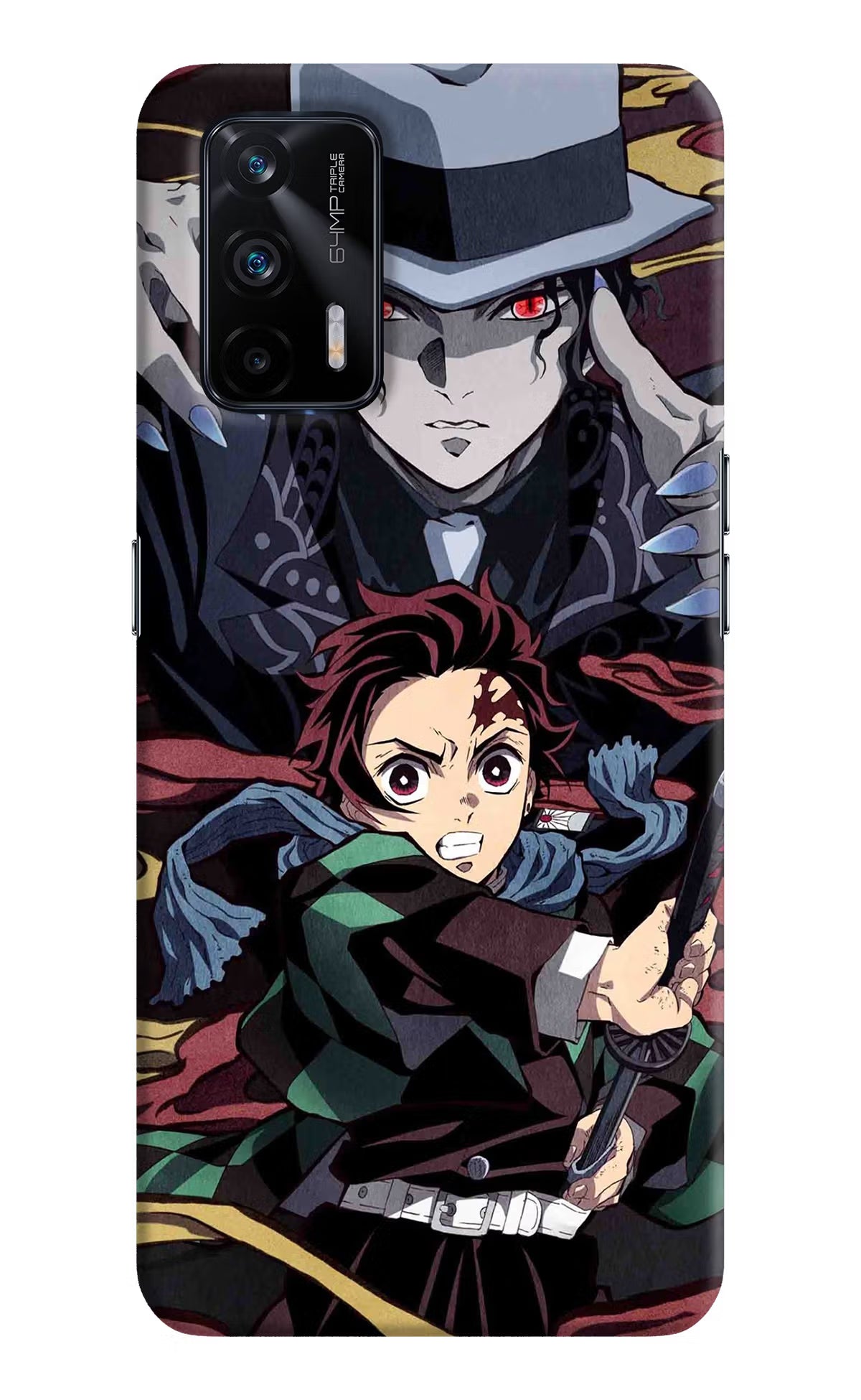 Demon Slayer Realme X7 Max Hard Case Back Cover by Casekaro