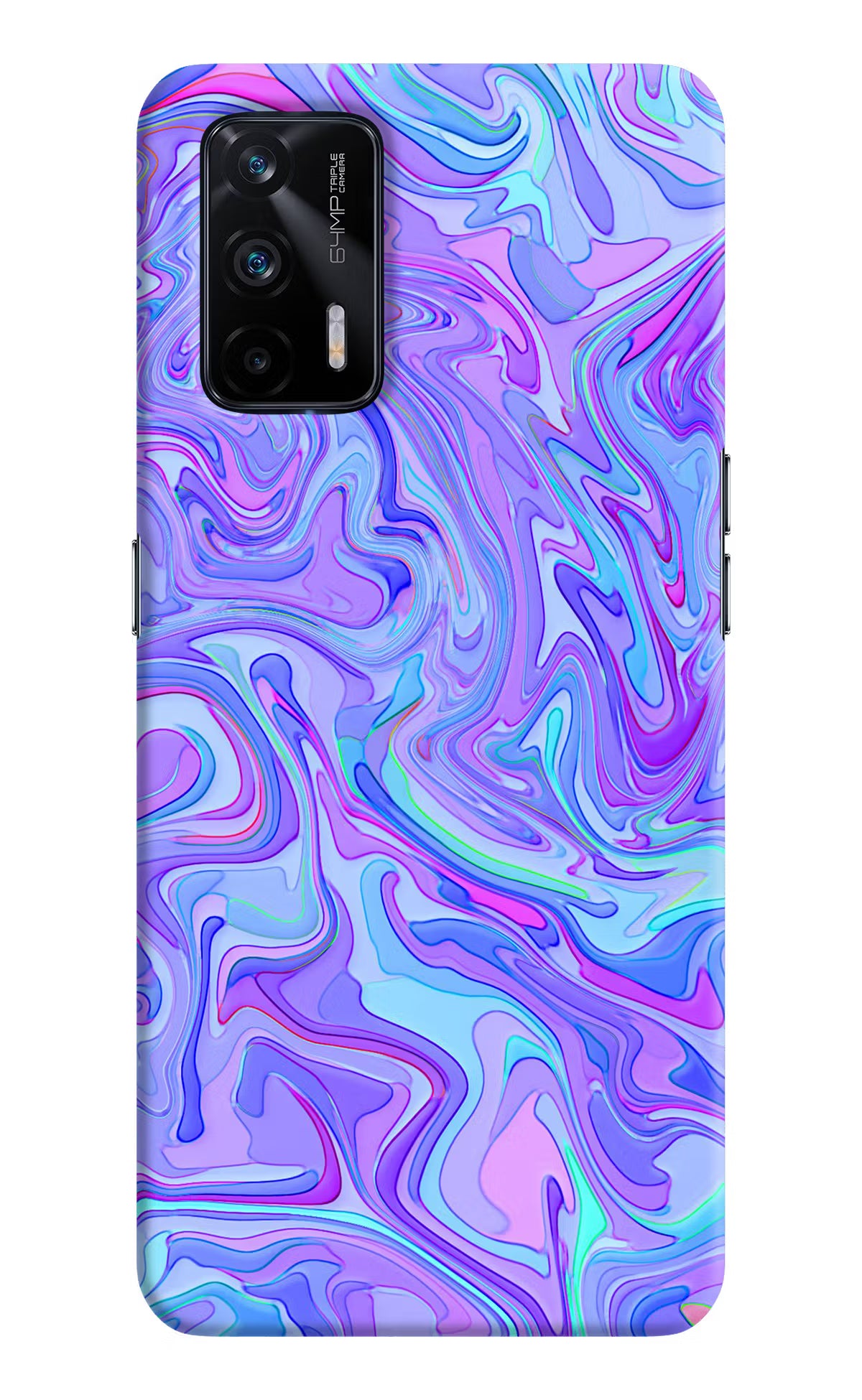 Glitter Realme X7 Max Hard Case Back Cover by Casekaro