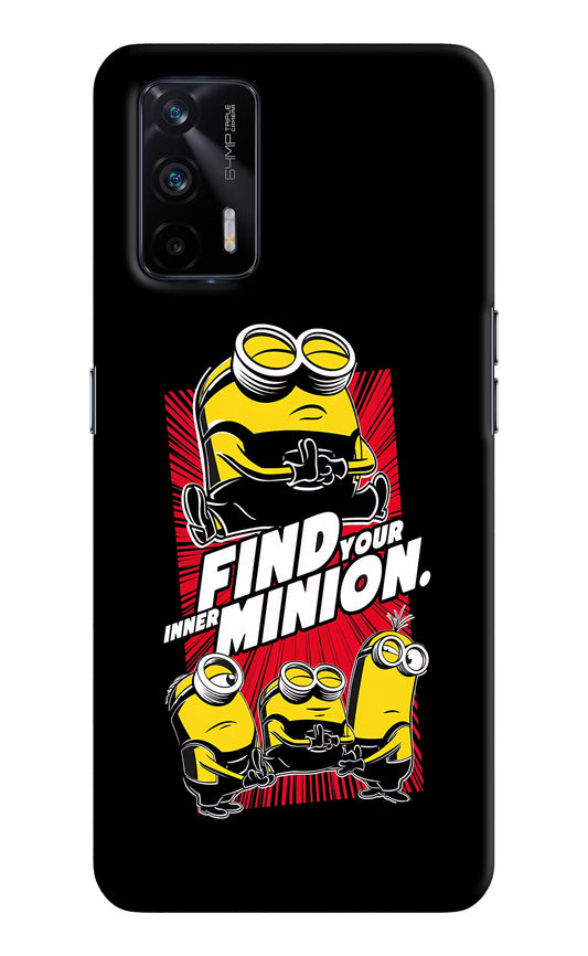 Find your inner Minion Realme X7 Max Hard Case Back Cover by Casekaro