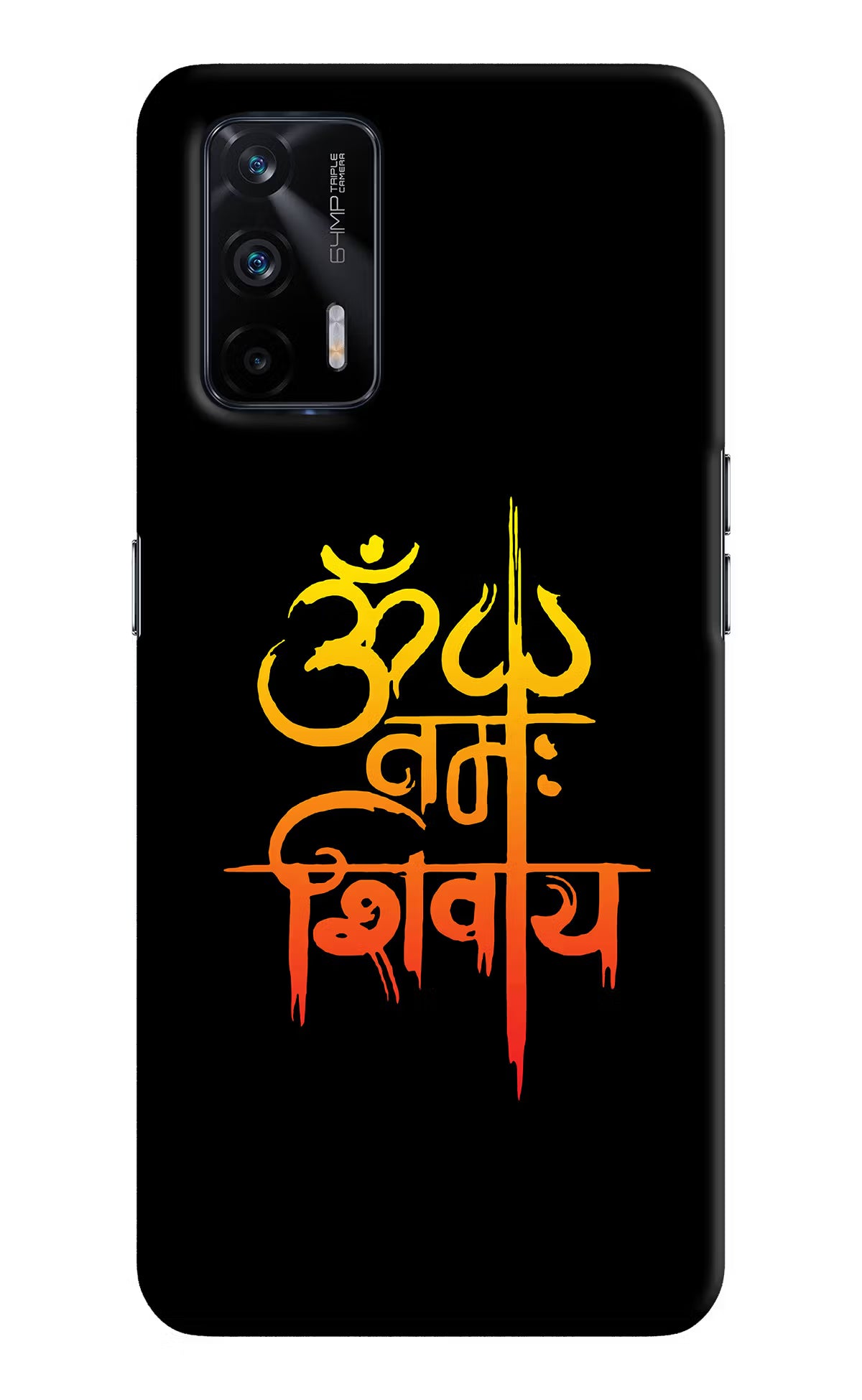 Om Namah Shivay Realme X7 Max Hard Case Back Cover by Casekaro