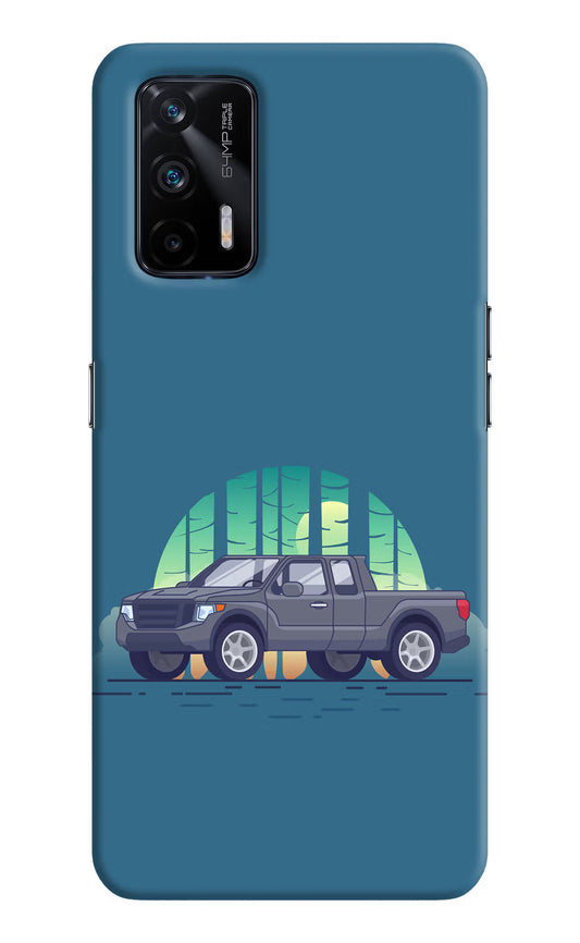 Retro Garage Vibe Realme X7 Max Hard Case Back Cover by Casekaro