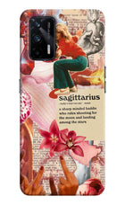 Sagittarius Zodiac Realme X7 Max Hard Case Back Cover by Casekaro