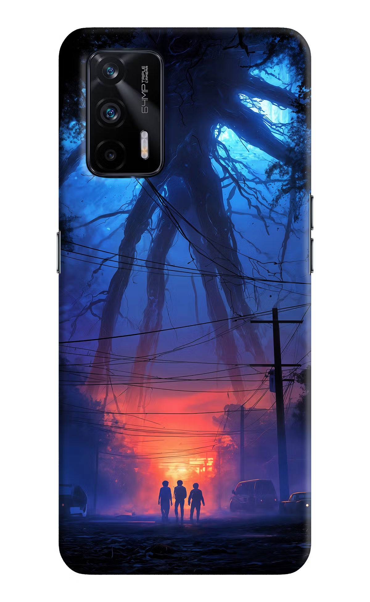 Ordinary Things Shadow Realme X7 Max Hard Case Back Cover by Casekaro