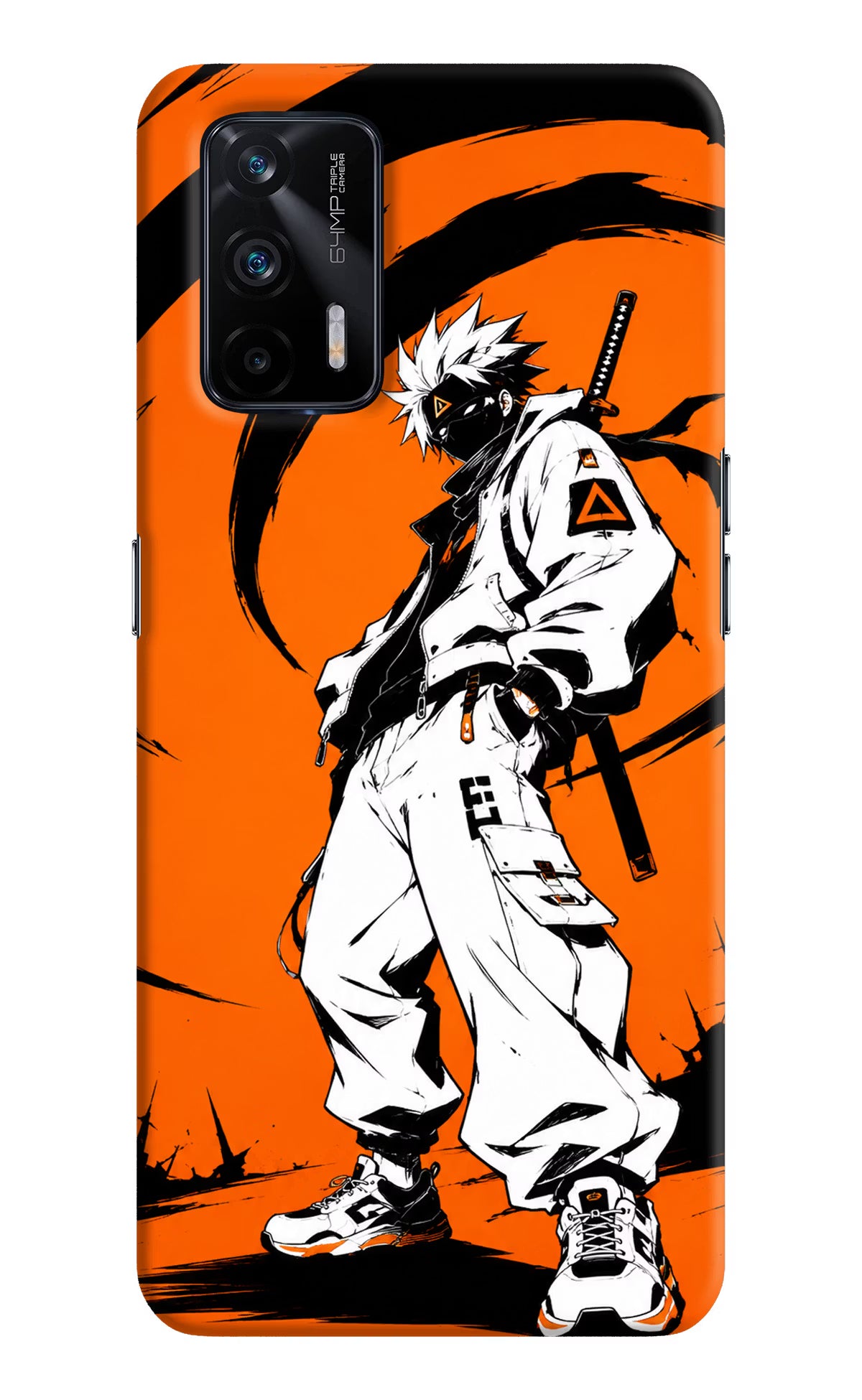 Street Samurai  Realme X7 Max Hard Case Back Cover by Casekaro