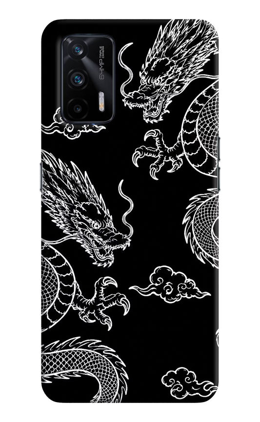 Twin Dragons Realme X7 Max Hard Case Back Cover by Casekaro
