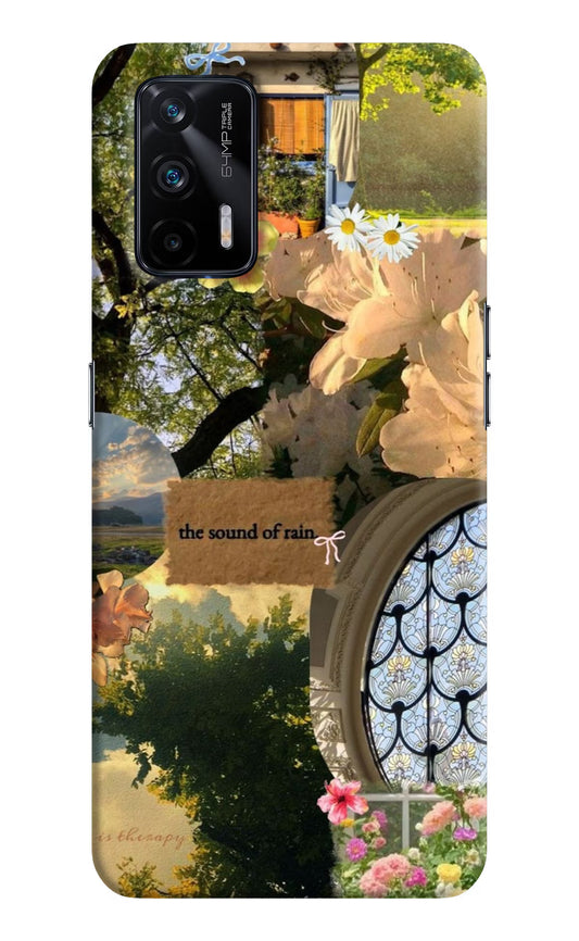 Rain Realme X7 Max Hard Case Back Cover by Casekaro