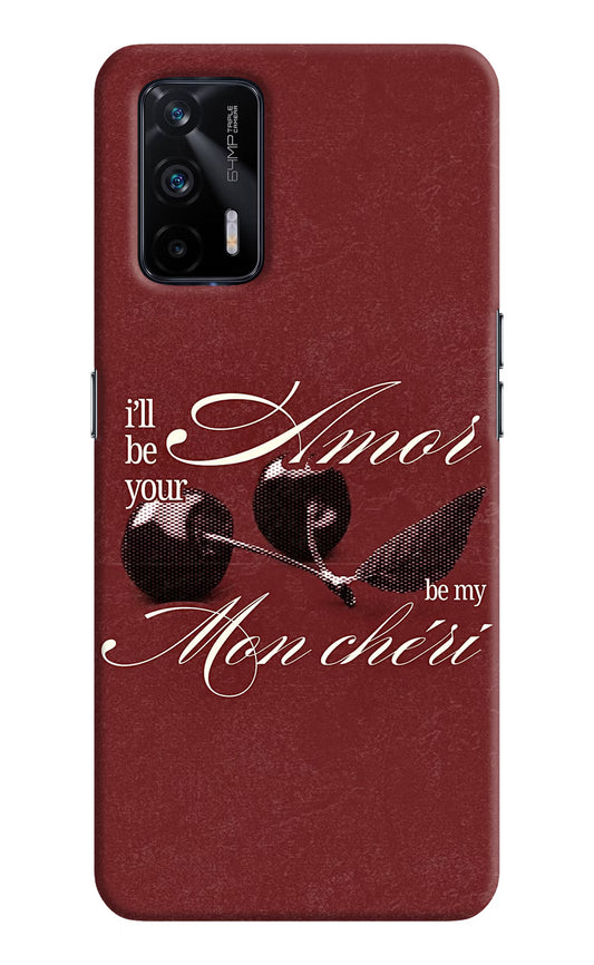 Velvet Cherry Realme X7 Max Back Cover