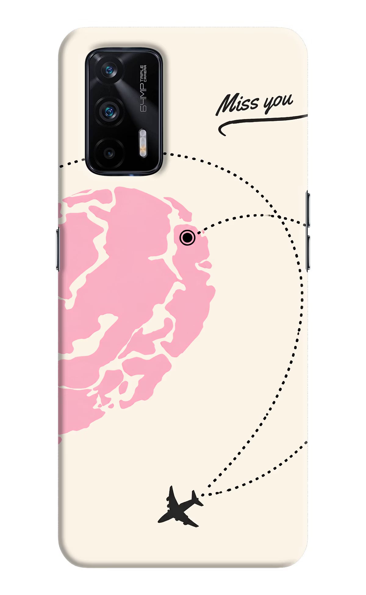 Miss Orbit Realme X7 Max Back Cover