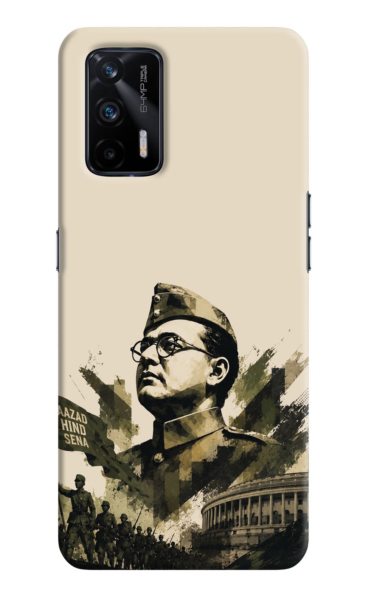 Netaji Rising Realme X7 Max Back Cover