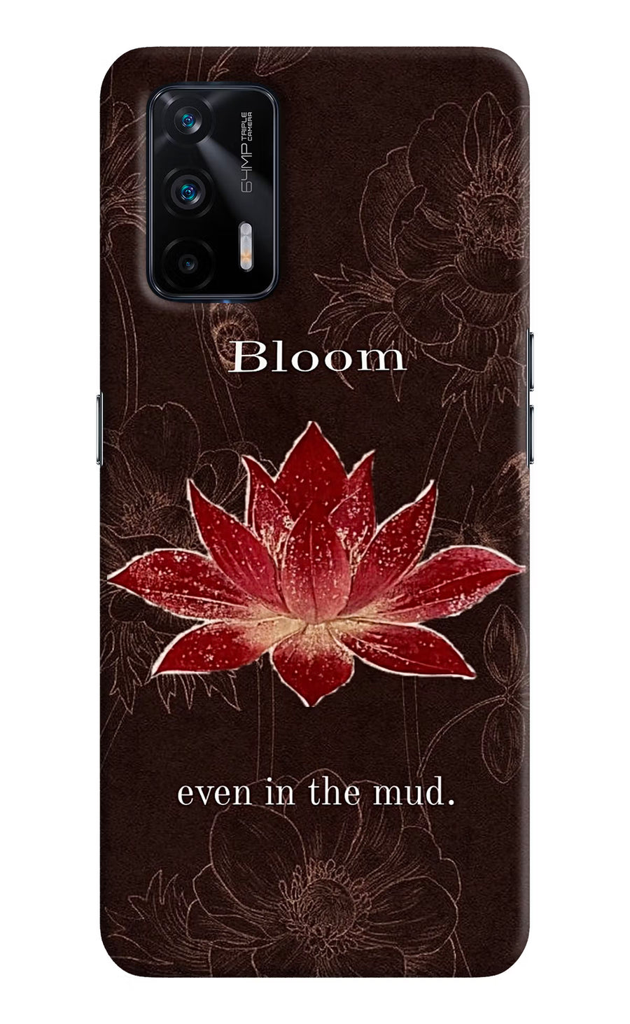 Bloom Realme X7 Max Back Cover, Hard case