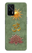 Om & Lotus Realme X7 Max Back Cover