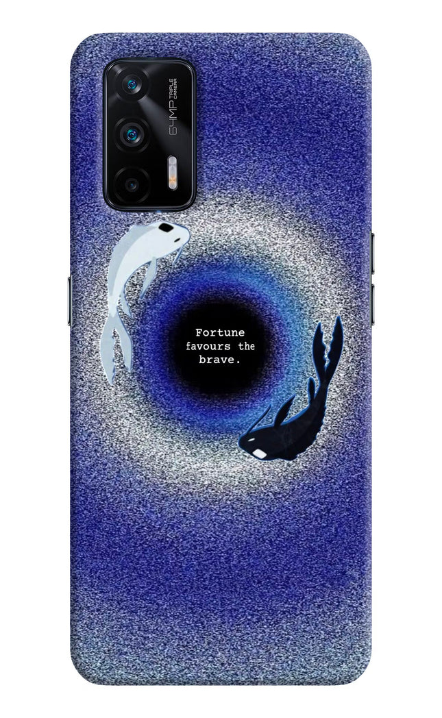 Dark Koi Realme X7 Max Hard Case Back Cover by Casekaro