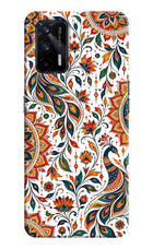 White Mayura Realme X7 Max Back Cover