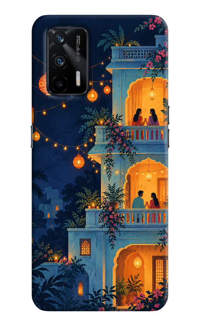 Balcony Glow Realme X7 Max Hard Case Back Cover by Casekaro