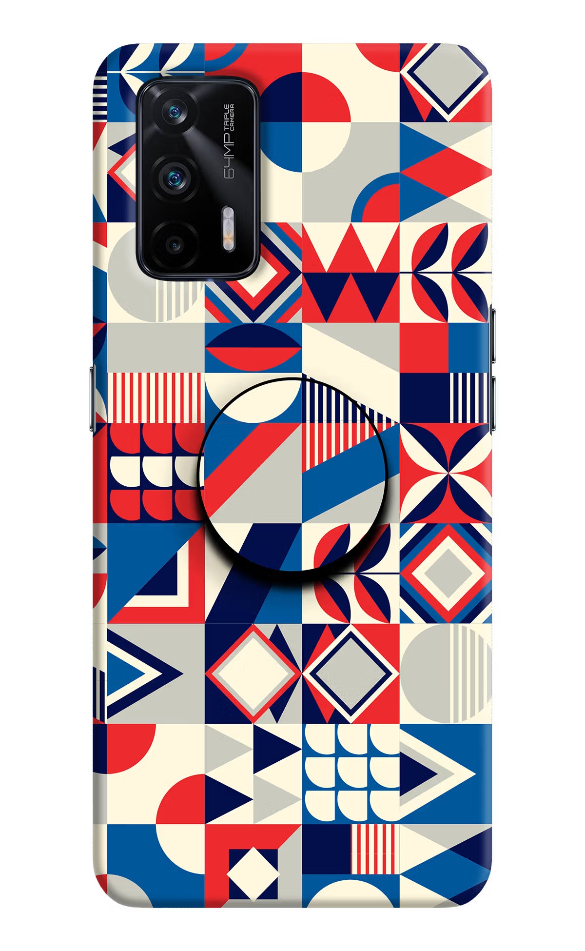 Colorful Pattern Realme X7 Max Pop Case by Casekaro