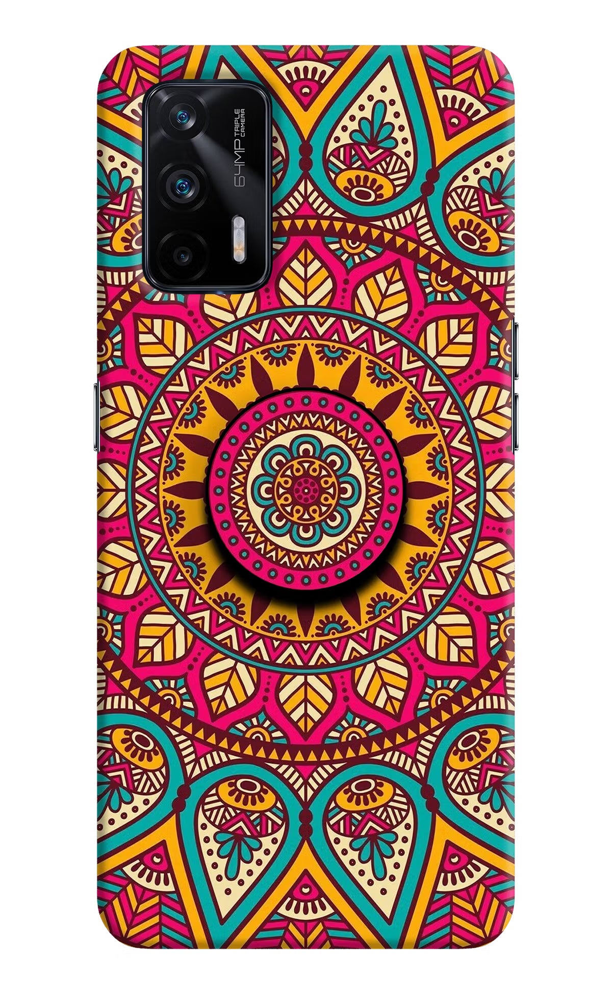 Mandala Realme X7 Max Pop Case by Casekaro