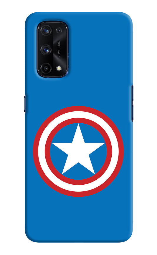 Captain America Logo Realme X7 Pro Hard Case Back Cover by Casekaro