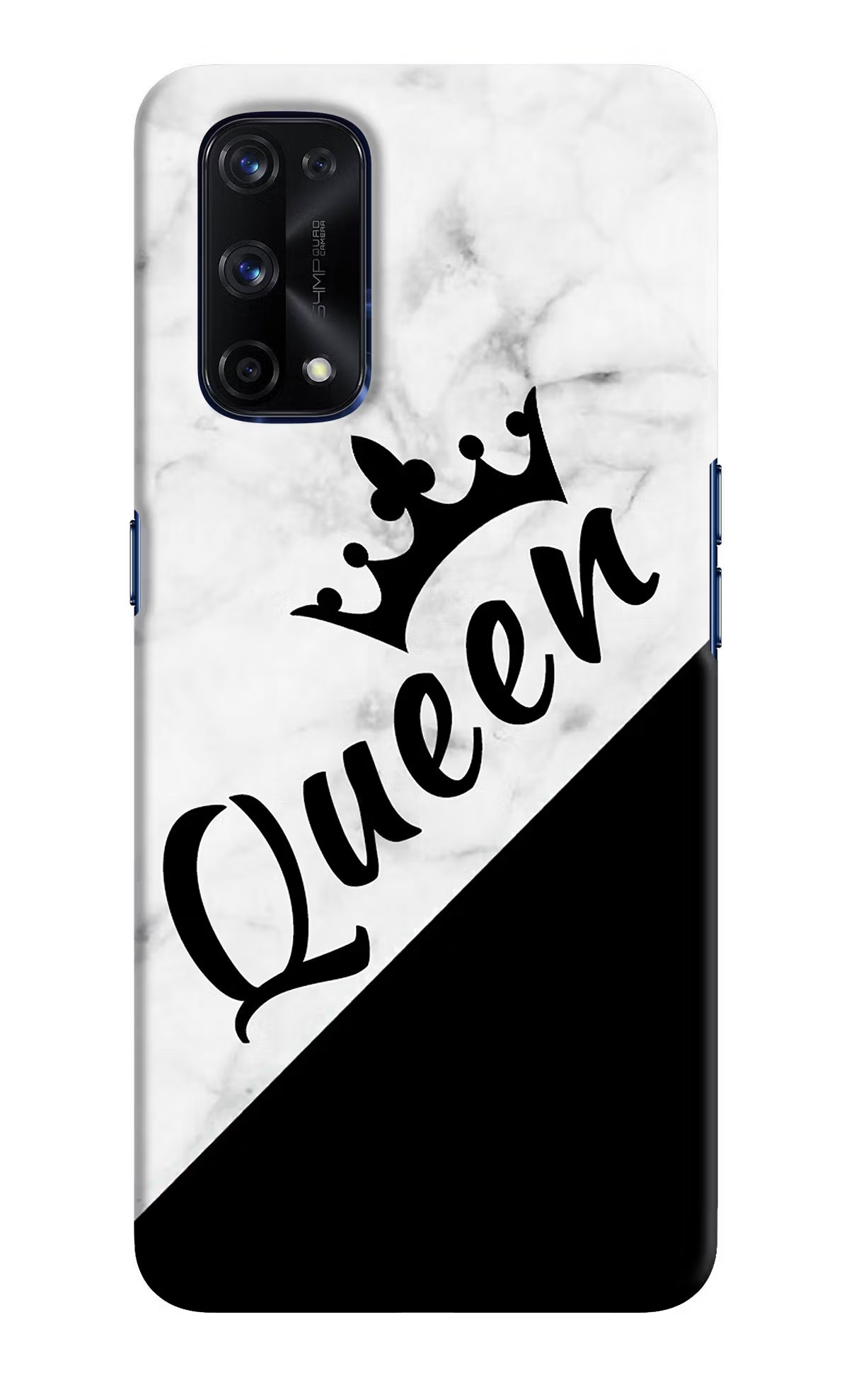 Queen Realme X7 Pro Hard Case Back Cover by Casekaro