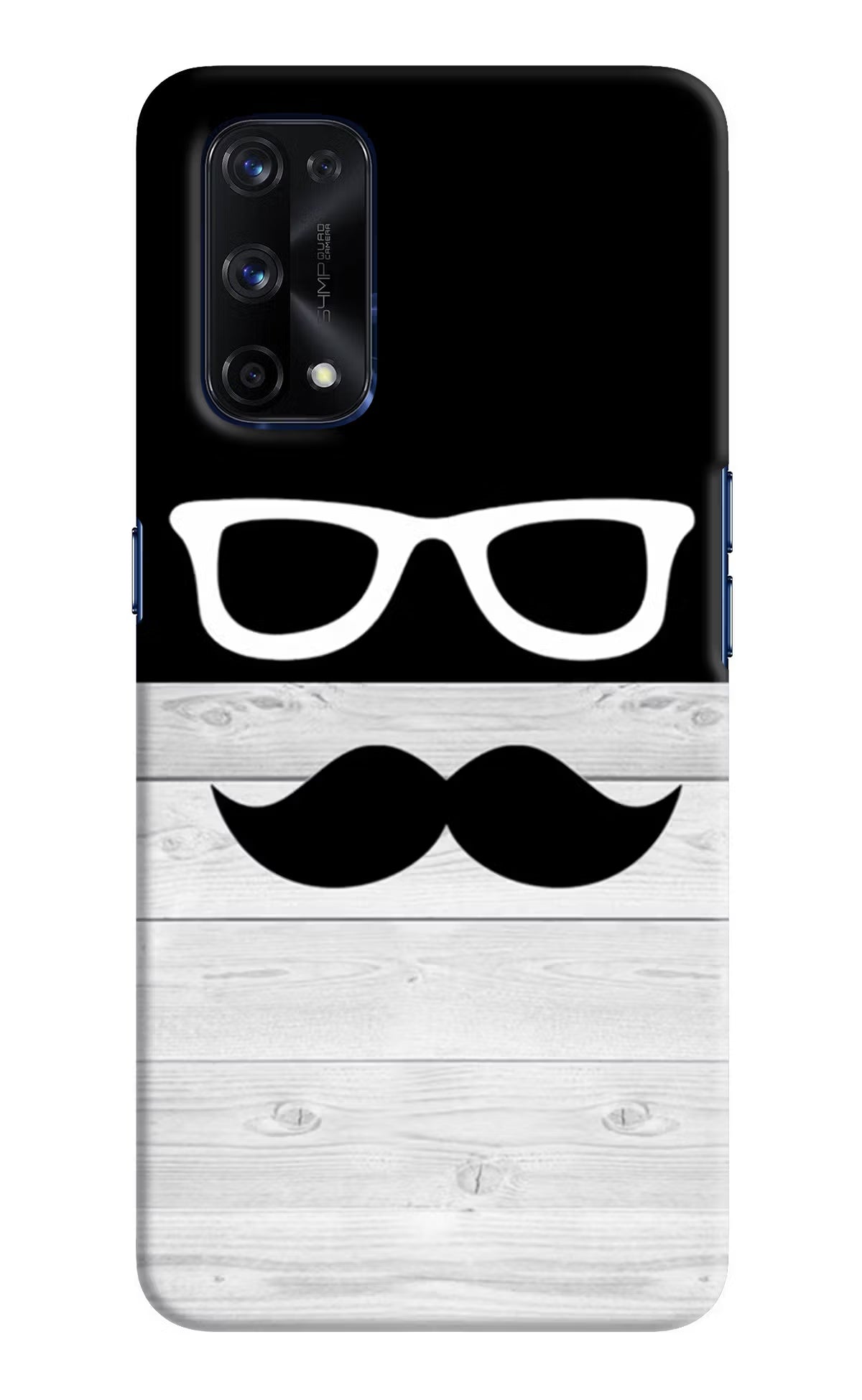 Mustache Realme X7 Pro Hard Case Back Cover by Casekaro