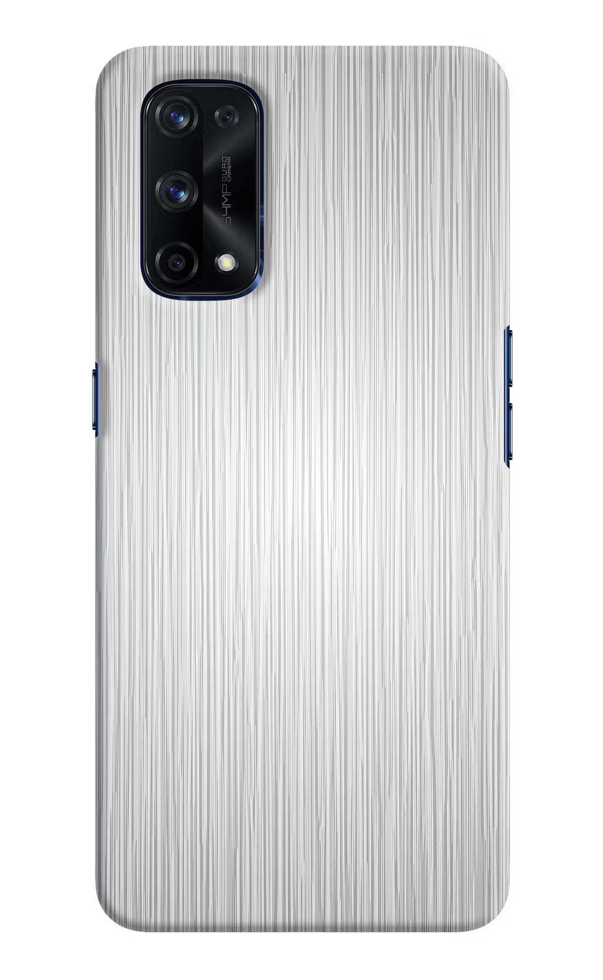 Wooden Grey Texture Realme X7 Pro Hard Case Back Cover by Casekaro