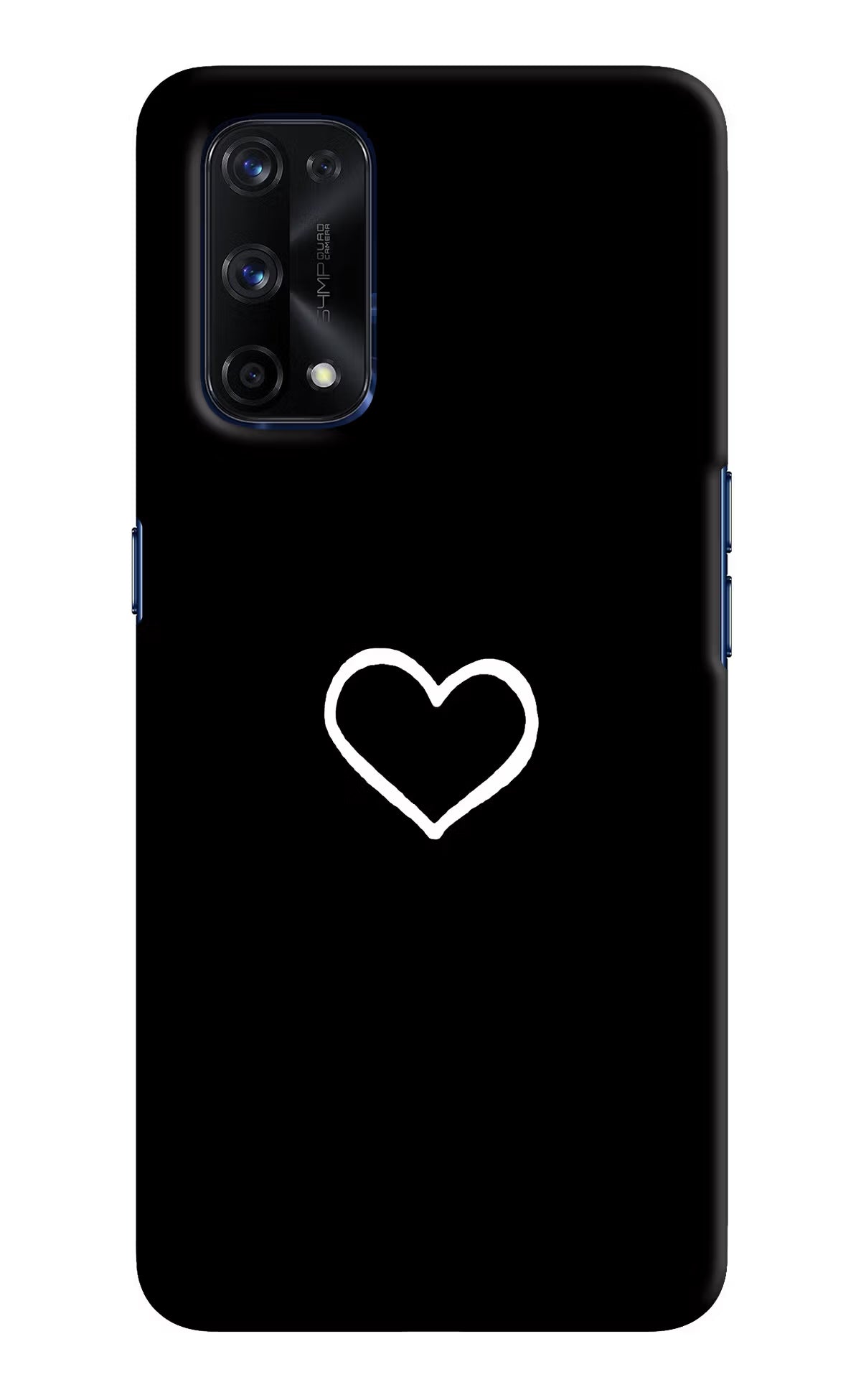 Heart Realme X7 Pro Hard Case Back Cover by Casekaro