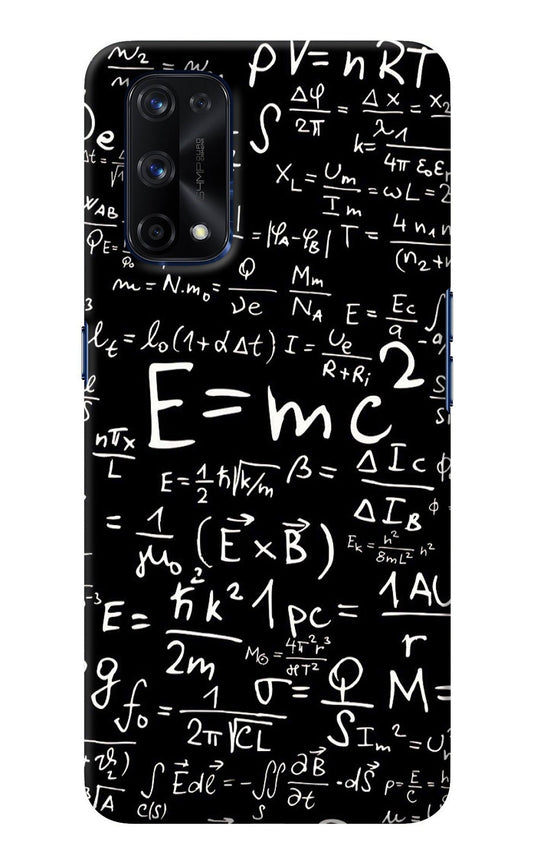 Physics Albert Einstein Formula Realme X7 Pro Back Cover