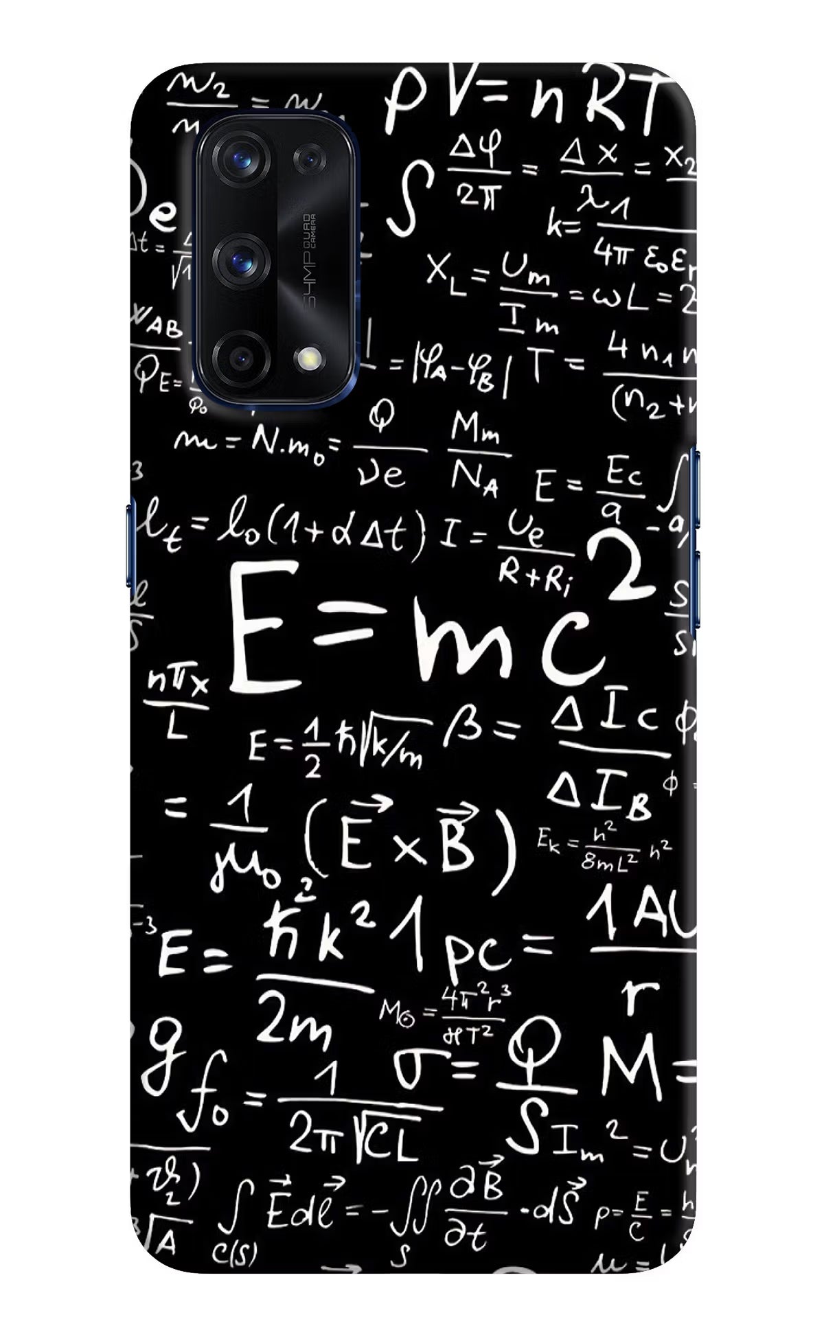 Physics Formula Realme X7 Pro Hard Case Back Cover by Casekaro