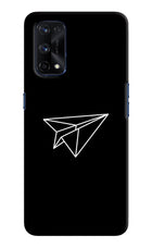 Paper Plane White Realme X7 Pro Hard Case Back Cover by Casekaro