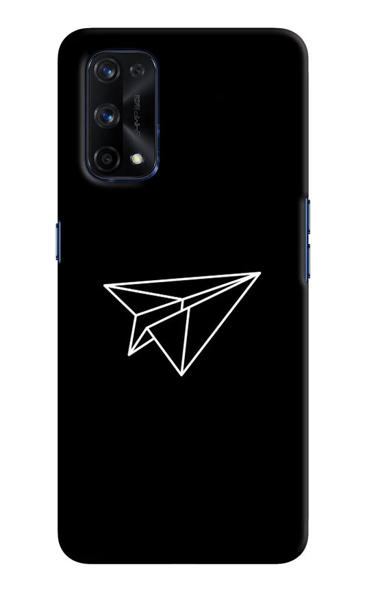 Paper Plane White Realme X7 Pro Hard Case Back Cover by Casekaro