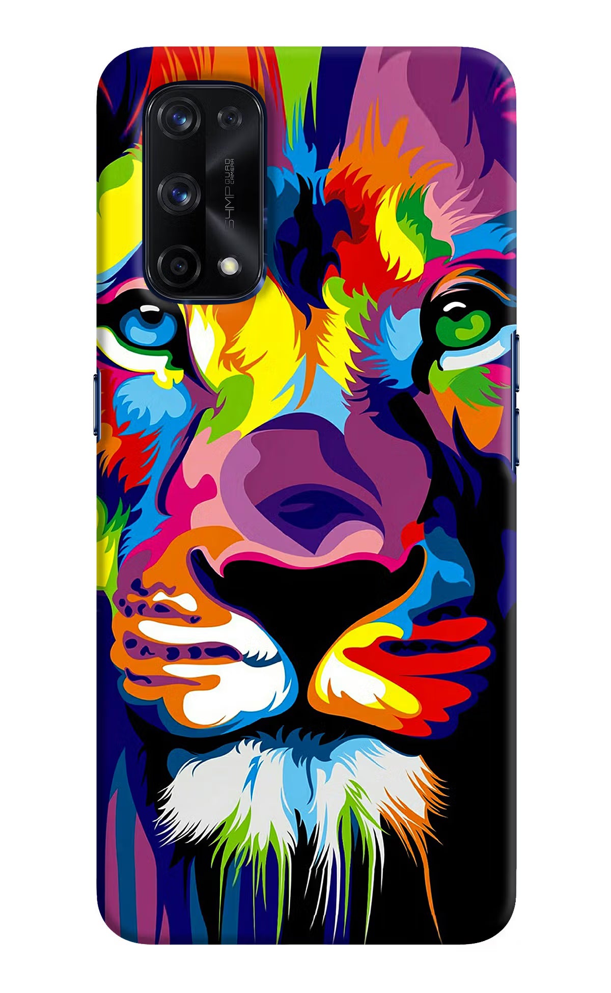 Lion Realme X7 Pro Hard Case Back Cover by Casekaro