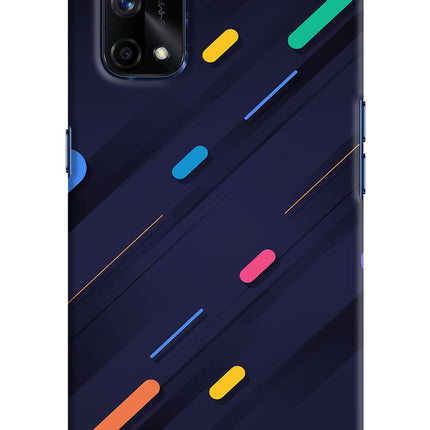 Abstract Design Realme X7 Pro Hard Case Back Cover by Casekaro