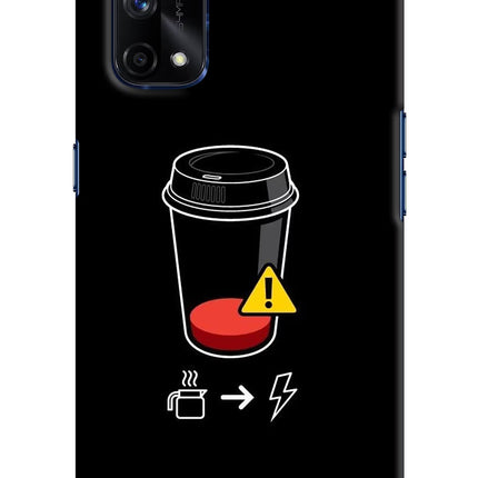 Coffee Realme X7 Pro Hard Case Back Cover by Casekaro