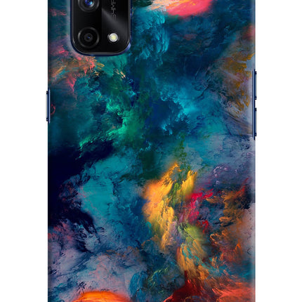 Artwork Paint Realme X7 Pro Hard Case Back Cover by Casekaro