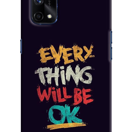 Everything Will Be Ok Realme X7 Pro Hard Case Back Cover by Casekaro
