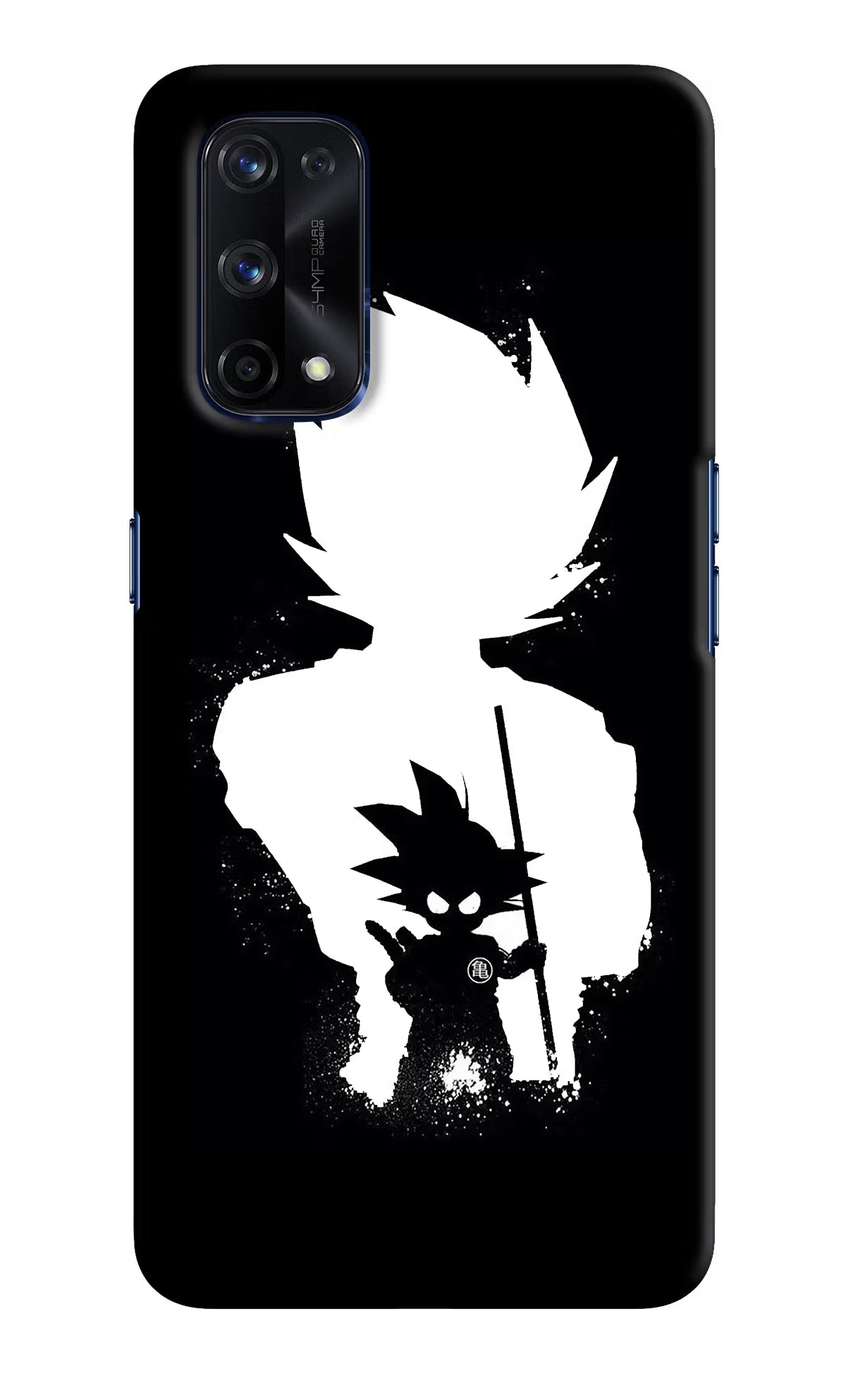 Goku Shadow Realme X7 Pro Hard Case Back Cover by Casekaro