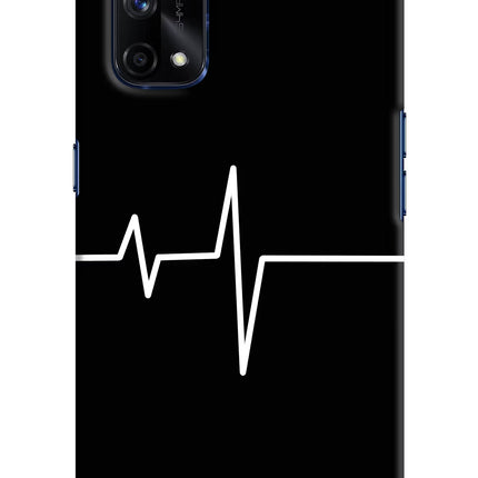 Heart Beats Realme X7 Pro Hard Case Back Cover by Casekaro