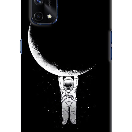 Moon Space Realme X7 Pro Hard Case Back Cover by Casekaro