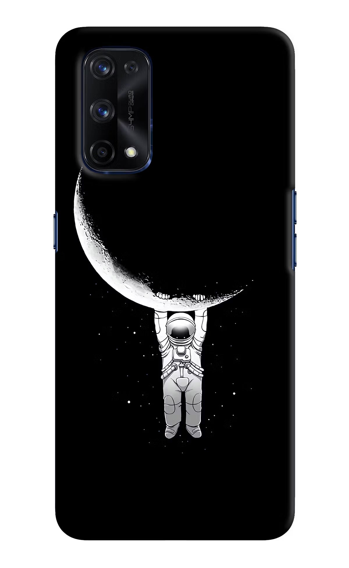 Moon Space Realme X7 Pro Hard Case Back Cover by Casekaro