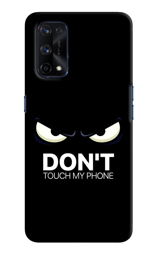 Don'T Touch My Phone Realme X7 Pro Hard Case Back Cover by Casekaro