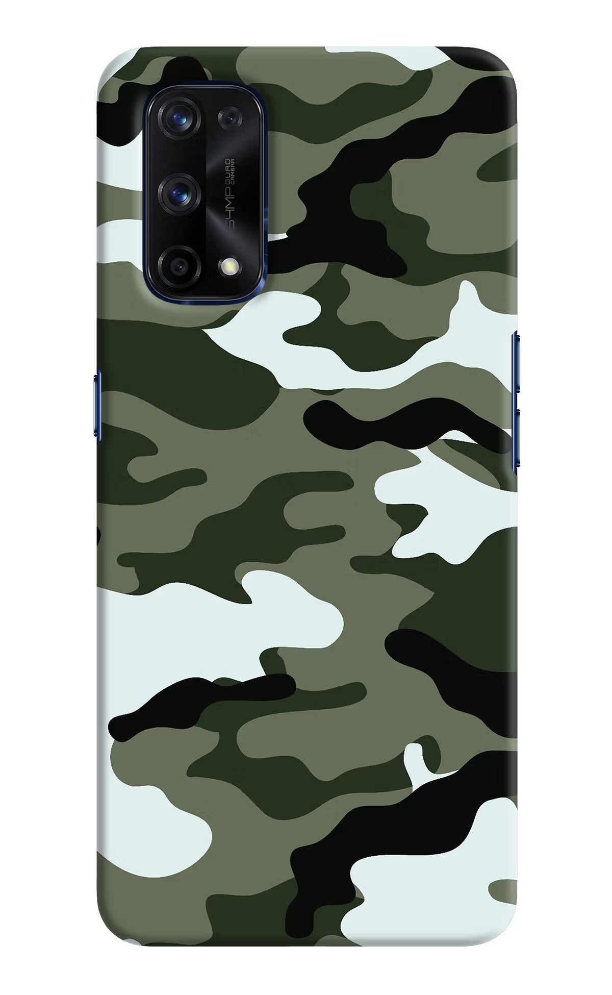 Camouflage Realme X7 Pro Hard Case Back Cover by Casekaro